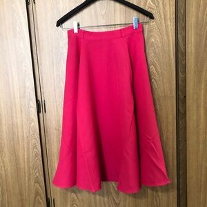 Lindy Bop Christine Softie Pink Women's Skirt